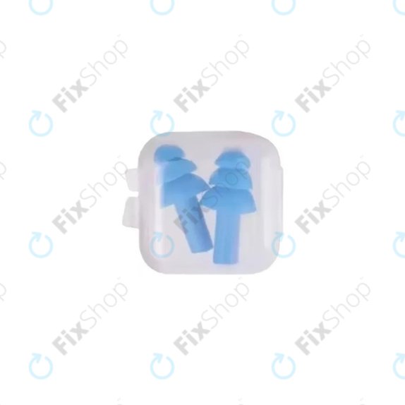 Tappi auricolari morbidi in silicone, Blue, paio