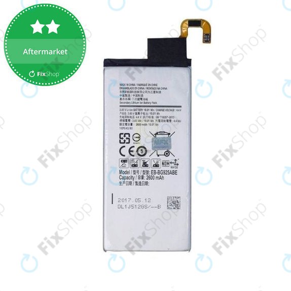 Batteria per Samsung S6 Edge G925F, EB-BG925ABE, 2600mAh