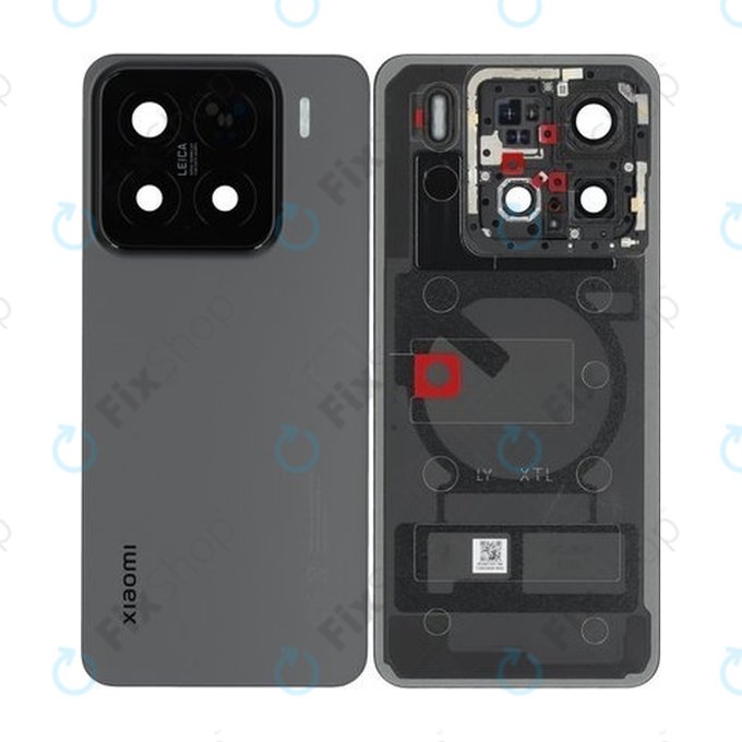 Cover batteria per Xiaomi 15 5G, Black, 560067000O300, Genuine Service Pack