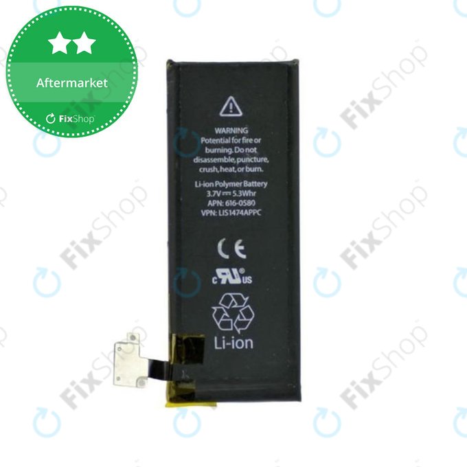 Batteria per iPhone 4S, 1430mAh