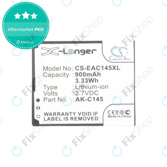 Batteria per Aligator A420, V500, V550, Auro C2030, Bea-fon C250, C260, Telme C145, C145B, Texet TM-D222, Winner WG7, AK-C145, C250, TM-D222, 900mAh, HQ