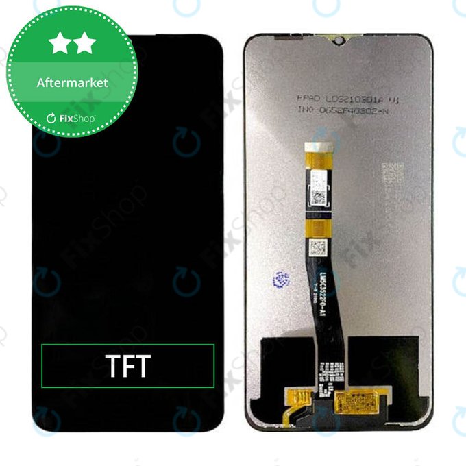Schermo per Samsung A22 5G A226B, Vetro touch senza cornice