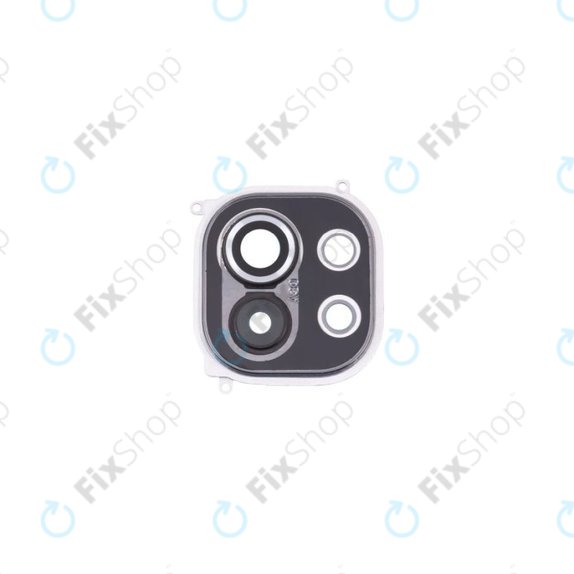 Frame con lente fotocamera posteriore per Xiaomi Mi 11 M2011K2G, Midnight Gray, 56000J00K200, Genuine Service Pack