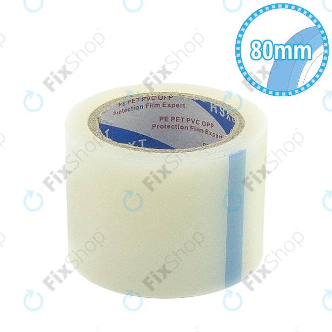 Nastro di servizio per protezione schermo 80mm x 60m