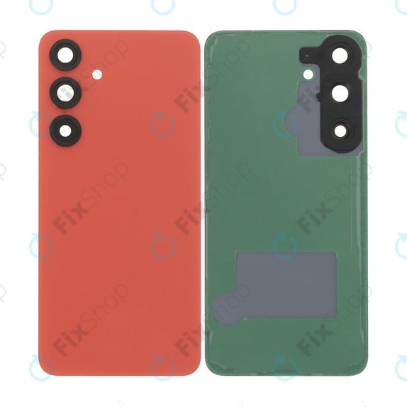 Gruppo cover batteria per Samsung S25 Plus, Coral Red