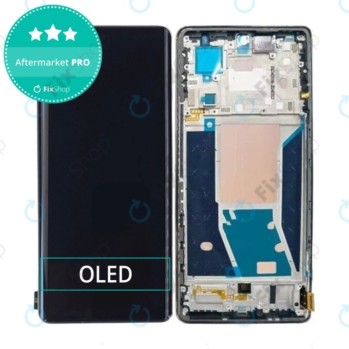 Schermo OLED per Infinix Note 40 Pro 5G, Vetro touch con cornice