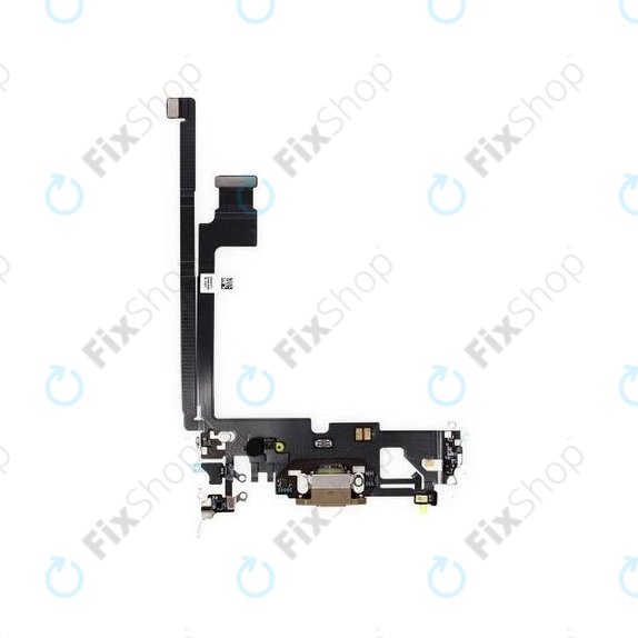 Connettore di ricarica con Cavo flex per iPhone 12 Pro Max, Gold