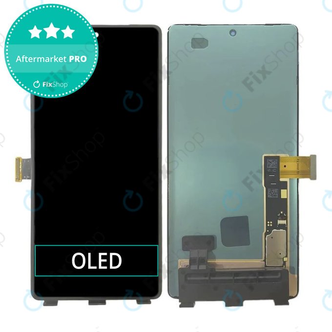 Schermo OLED per Google Pixel 7 Pro GP4BC GE2AE, Vetro touch senza cornice
