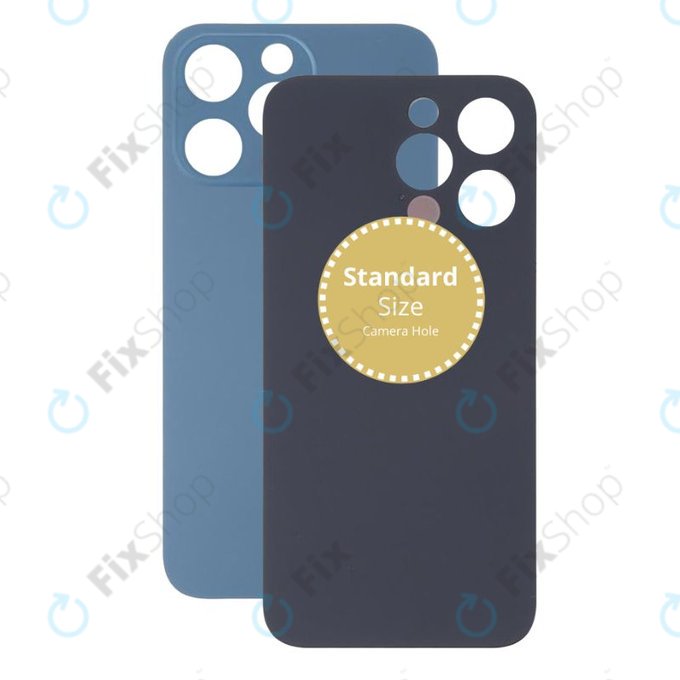 Vetro scocca posteriore per iPhone 13 Pro, Blue
