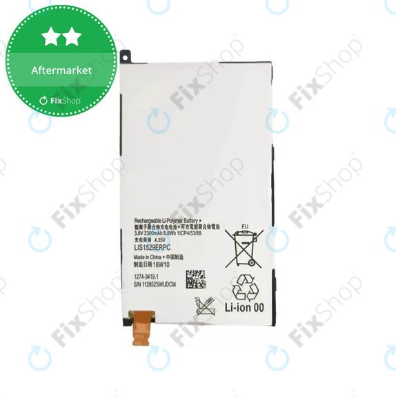 Batteria per Sony Xperia Z1 Compact, LIS1529ERPC, 2300mAh