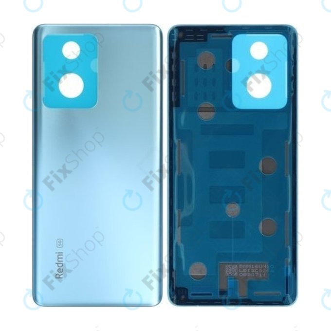 Cover batteria per Xiaomi Redmi Note 12 Pro+ 5G, Sky Blue, 1610111000838B, Genuine Service Pack