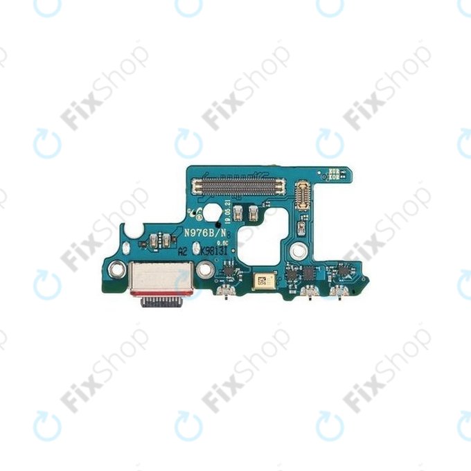 Scheda PCB connettore di ricarica per Samsung Note 10 Plus N975F, GH96-12741A, Genuine Service Pack