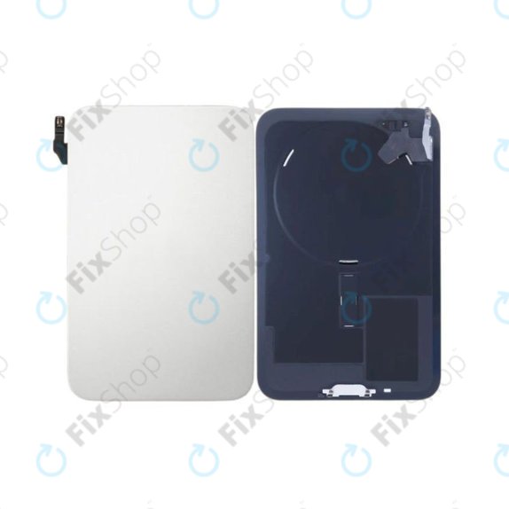 Vetro scocca posteriore per iPhone 17 Pro, Silver, Pulled A