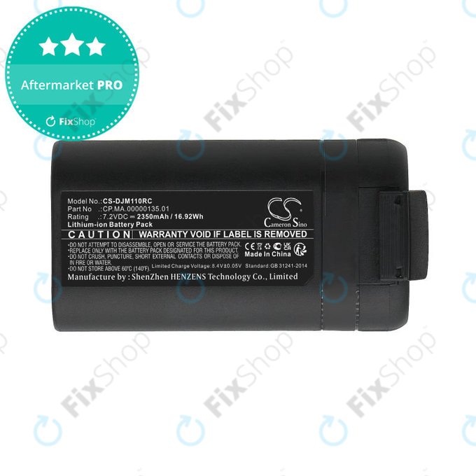 Batteria per DJI Mavic Mini, Mini dual, CP.MA.00000135.01, Li-Ion, 2350mAh, 7.2V, HQ