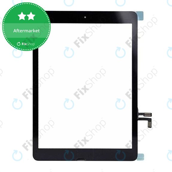 Vetro touch con pulsante Home per iPad Air, Black