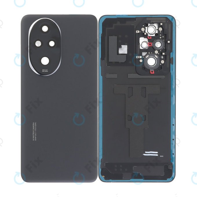 Gruppo cover batteria per Honor 200, Black