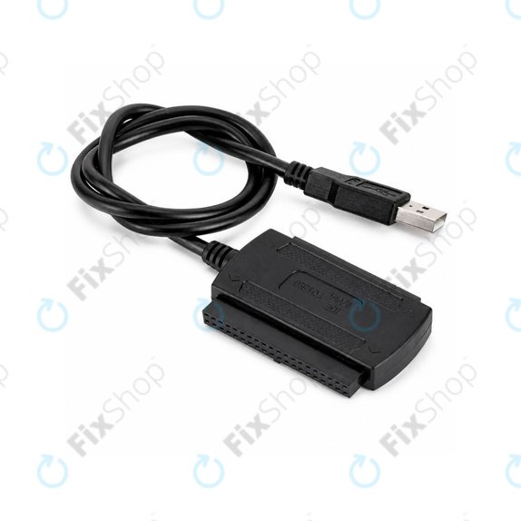 Adattatore USB 2.0 a IDE / SATA per HDD/SSD da 2,5" e 3,5", con alimentatore EU