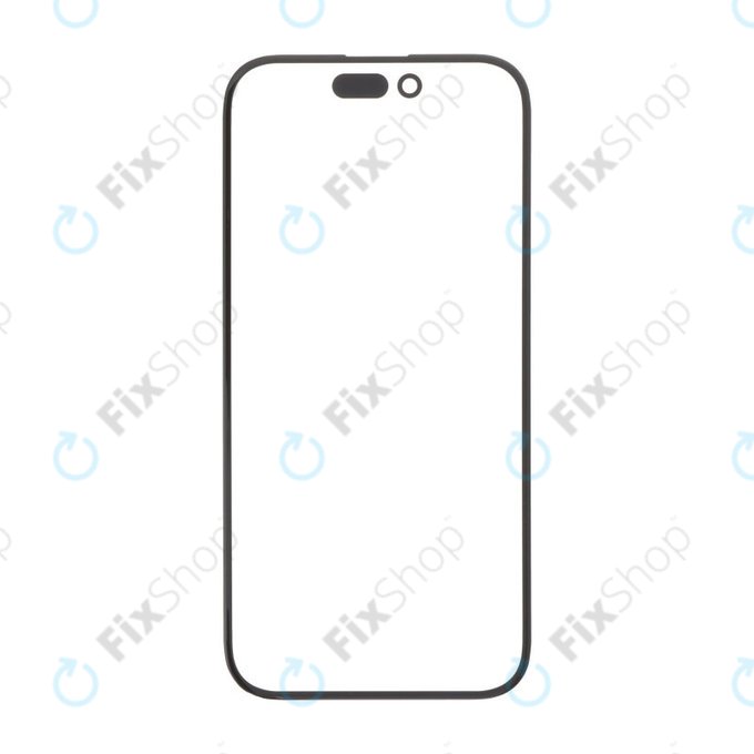 Vetro frontale con adesivo OCA per iPhone 15