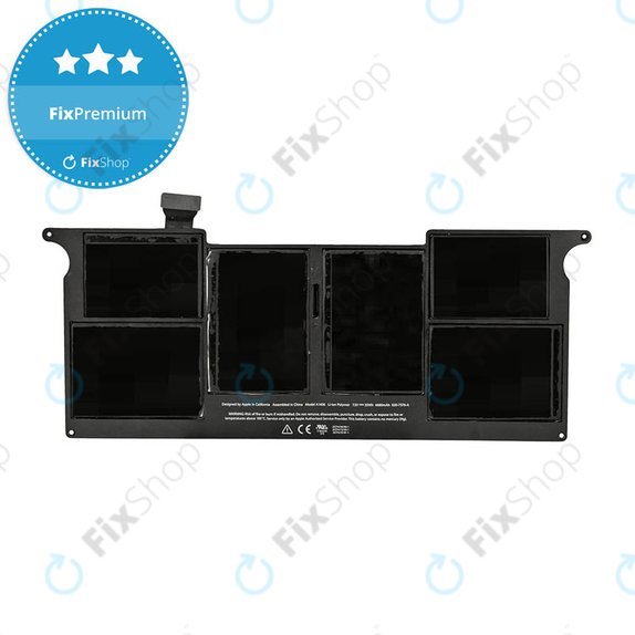 Batteria A1406 per MacBook Air 11" A1370, A1465 (Mid 2011 - Mid 2012), 5200mAh, FixPremium