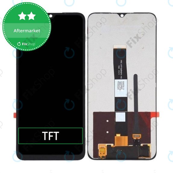 Schermo LCD per Xiaomi Redmi 9C, Vetro touch senza cornice