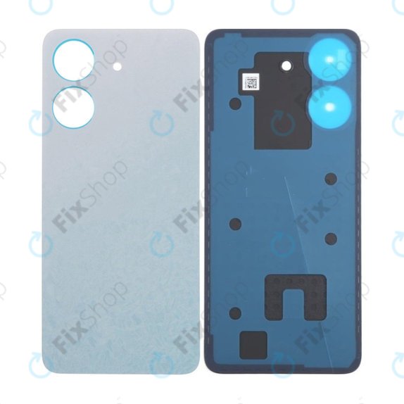 Cover batteria per Xiaomi Redmi 13C 23100RN82L, 23106RN0DA, Glacier White