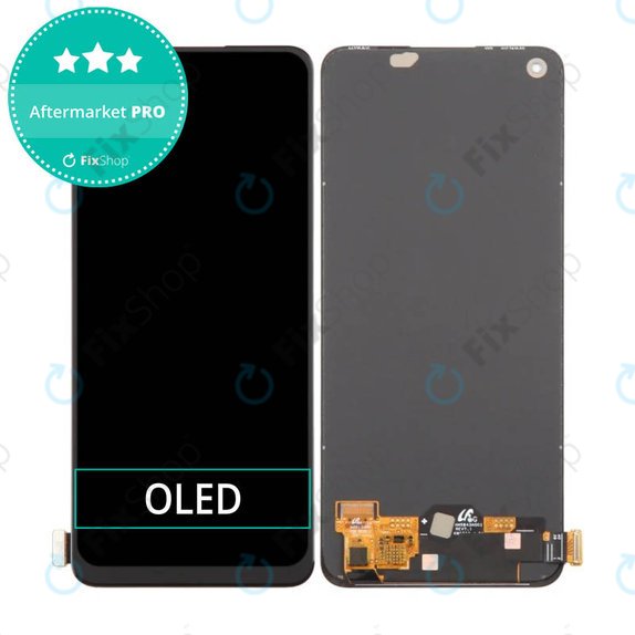 Schermo OLED per Oppo A78 4G CPH2565, Vetro touch senza cornice