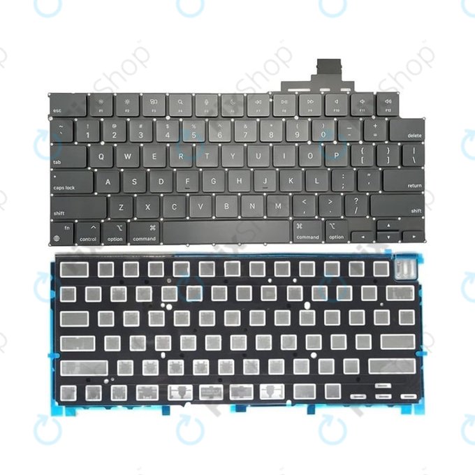 Tastiera con retroilluminazione US per MacBook Air 13" A2681 (2022)