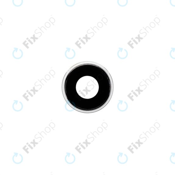 Lente fotocamera e frame per iPhone XR, White