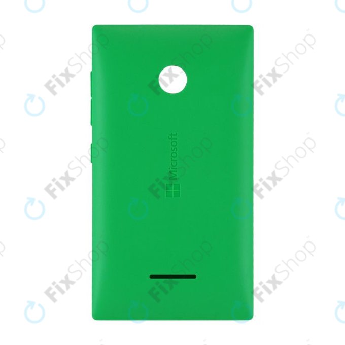 Cover batteria per Microsoft Lumia 435, Green, 02508T8, Genuine Service Pack