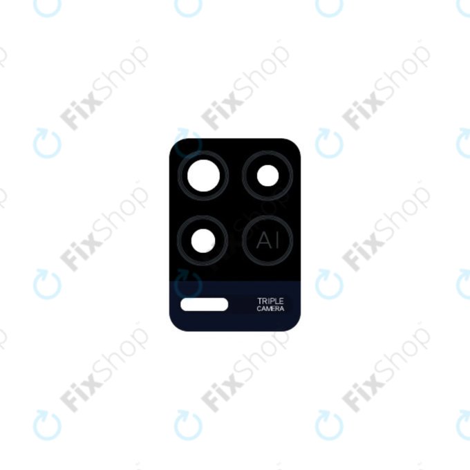 Lente fotocamera posteriore per Oppo A54 CPH2239, Crystal Black