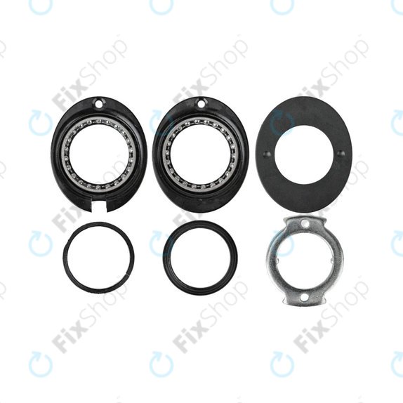 Set cuscinetto, fermo e cover forcella anteriore per Xiaomi Mi Electric Scooter 1S, 2 M365, Essential, Pro, Pro 2, Black