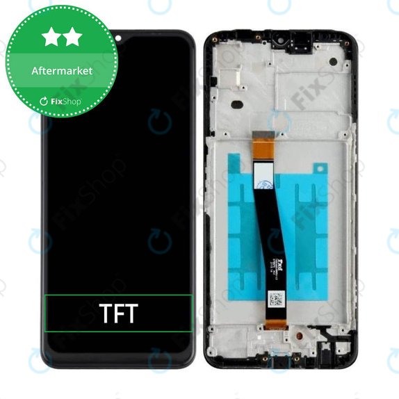 Schermo per Samsung A22 5G A226B, Vetro touch con cornice