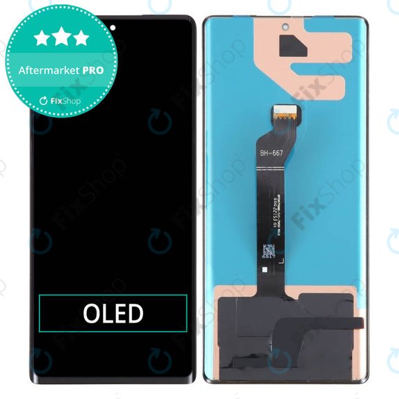 Schermo OLED per Honor 70, Vetro touch senza cornice