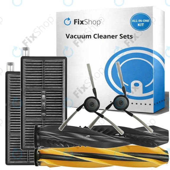 Set di ricambi per Dreame Aqua 10, 10 Ultra (1 paio di spazzole principali, 2x filtro, 2x spazzola laterale)