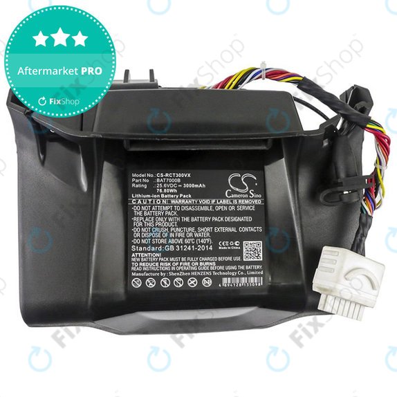 Batteria per Robomow City MC300, 400, 500, 800, 1000, 1200, BAT7000B, Li-Ion, 3000mAh, 25.6V, HQ