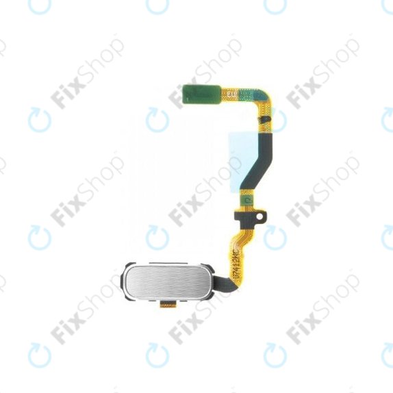 Tasto Home e cavo flex per Samsung S7 G930F, White, GH96-09789D, Genuine Service Pack