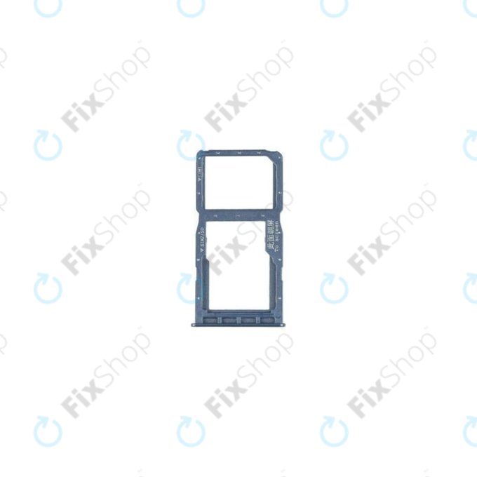 SIM e SD Tray per Huawei P30 Lite, Peacock Blue, 51661LWN, 51661NAN, Genuine Service Pack