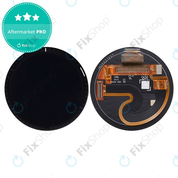 Schermo OLED + vetro touch senza telaio (Black) per Garmin Forerunner 965