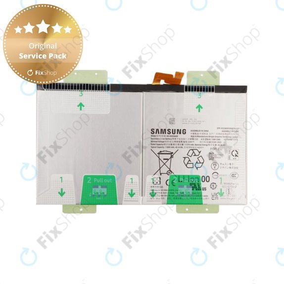 Batteria per Samsung Galaxy Tab S11 Ultra X930, X936, EB-BX936ABE, GH82-38349A, 11600mAh, Genuine Service Pack