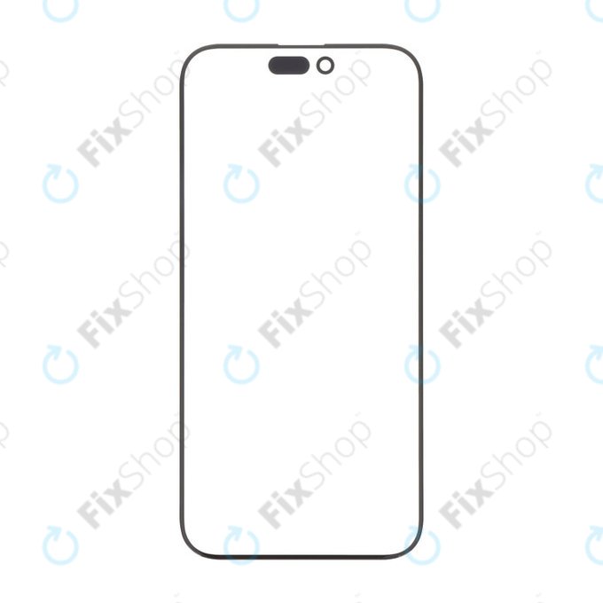Vetro frontale con adesivo OCA per iPhone 15 Pro Max