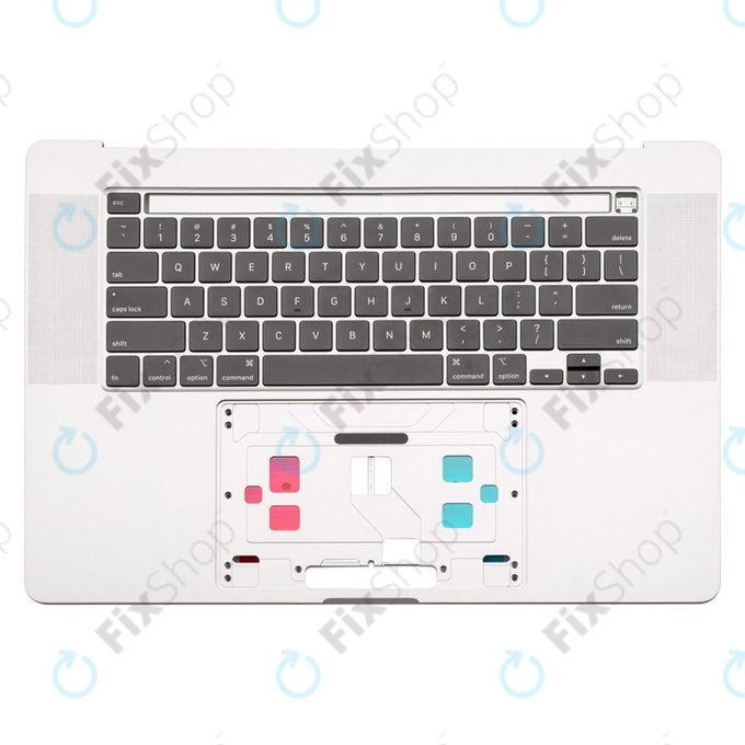 Top case con tastiera UK per MacBook Pro 16" A2141 (2019), Silver