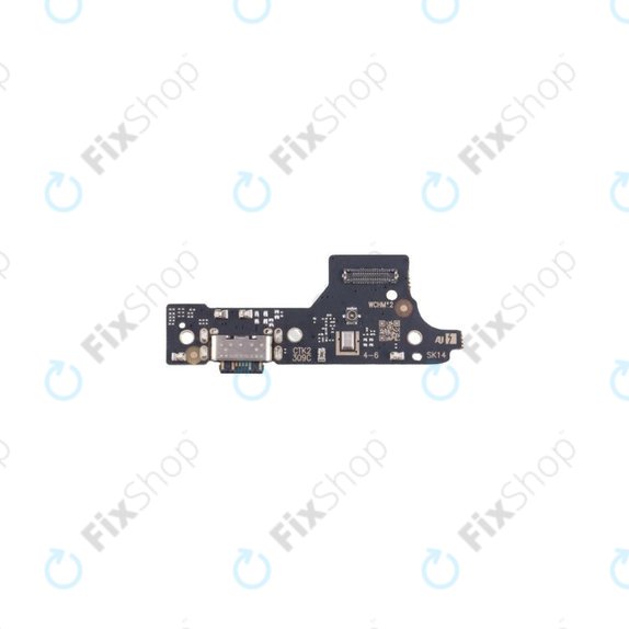 Scheda PCB connettore di ricarica per Xiaomi Redmi 12 23053RN02A, 23053RN02Y, 23053RN02I
