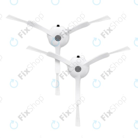 Spazzola laterale, 2 pz., Bianca per Roborock Qrevo MaxV, Pro, Plus, S