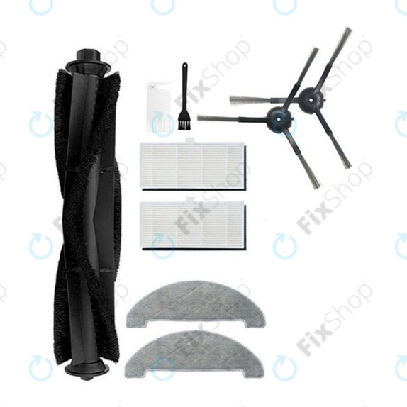 Set standard Black per Xiaomi Viomi S9, Proscenic M7 Pro, M7 Max, M8 Pro