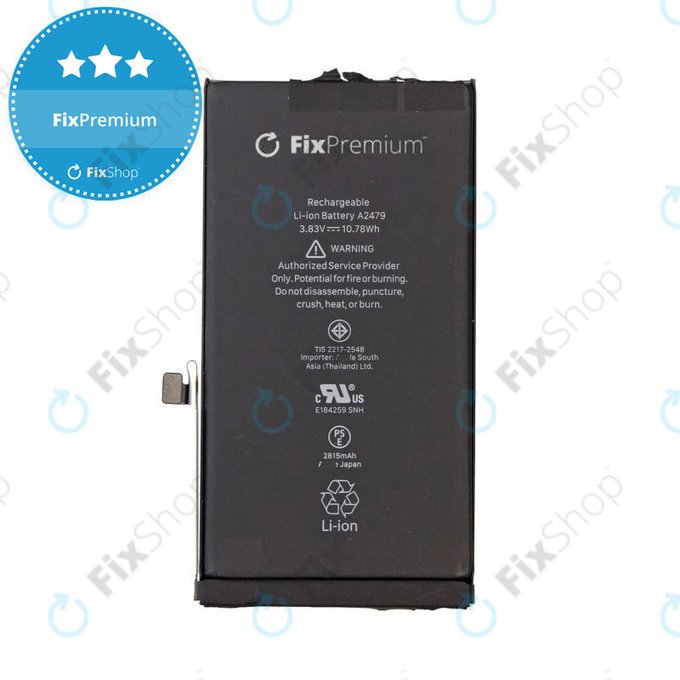 Batteria per iPhone 12, 12 Pro, 2815mAh, FixPremium