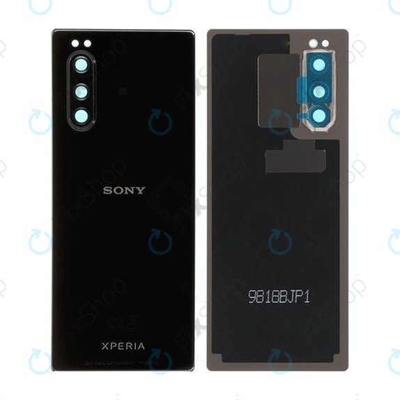 Cover batteria per Sony Xperia 5, Black, 1319-9508, Genuine Service Pack