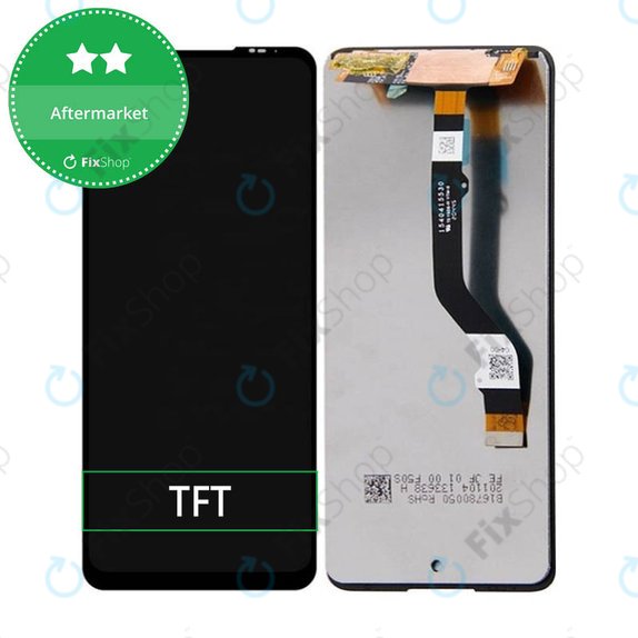 Schermo LCD per MotGoldla Moto G60 XT2135, Vetro touch senza cornice