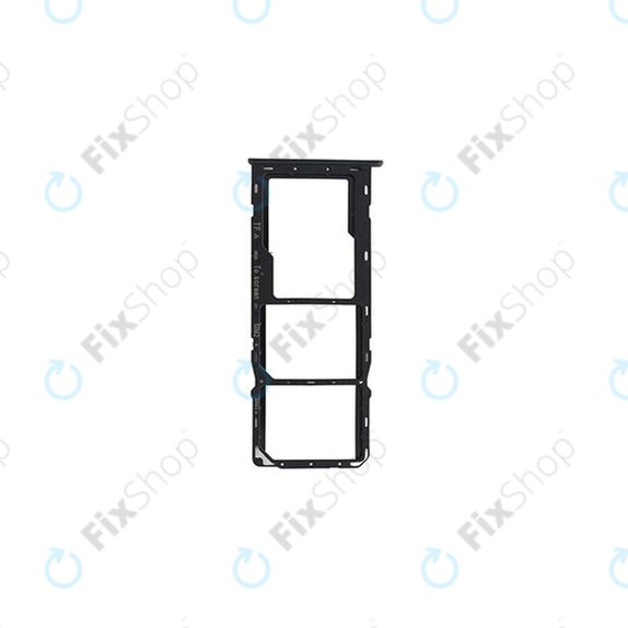 Vassoio SIM per Samsung A22 5G A226B, Black, GH81-20741A, Genuine Service Pack