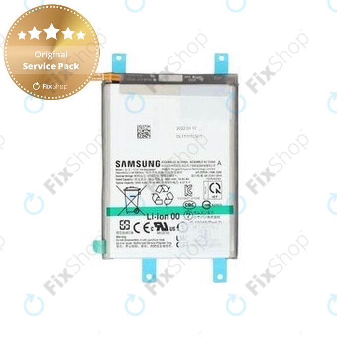 Batteria per Samsung A33 5G A336B, A53 5G A536B, EB-BA336ABY, GH82-28027A, 5000mAh, Genuine Service Pack