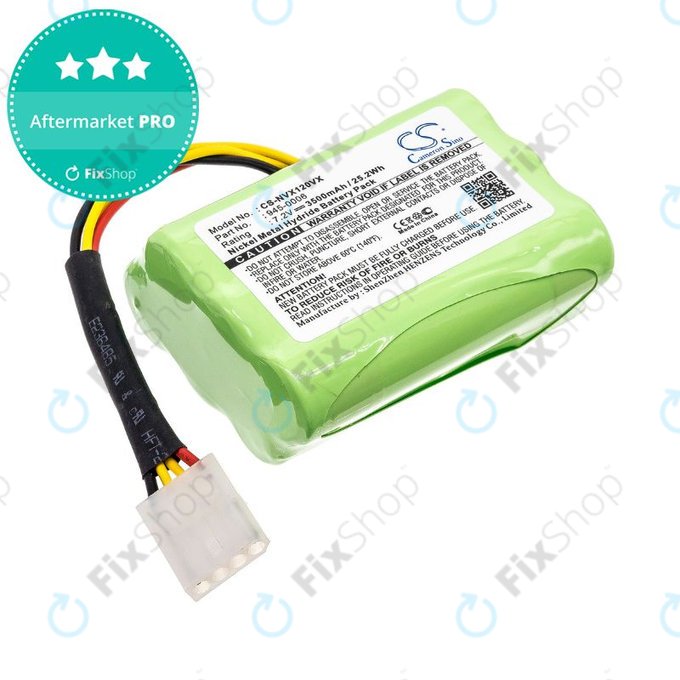 Batteria per Vorwerk Kobold VX100, 945-0006, Ni-MH, 3500mAh, 7.2V, HQ